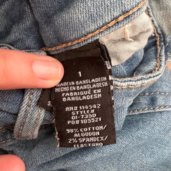 Dollhouse Light Blue Denim Overalls - Picture 4 of 4